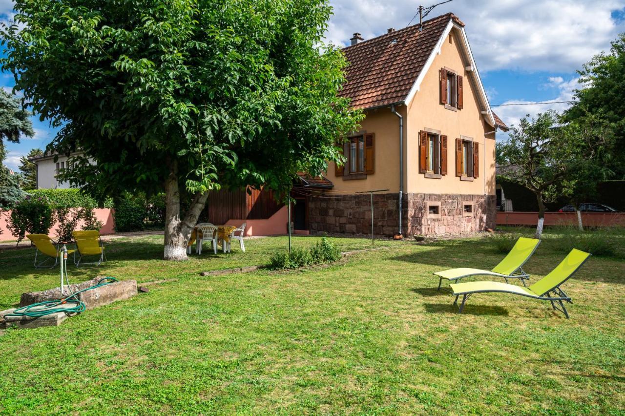La Maison De Vacances De Colmar Et Son Jardin Exterior foto