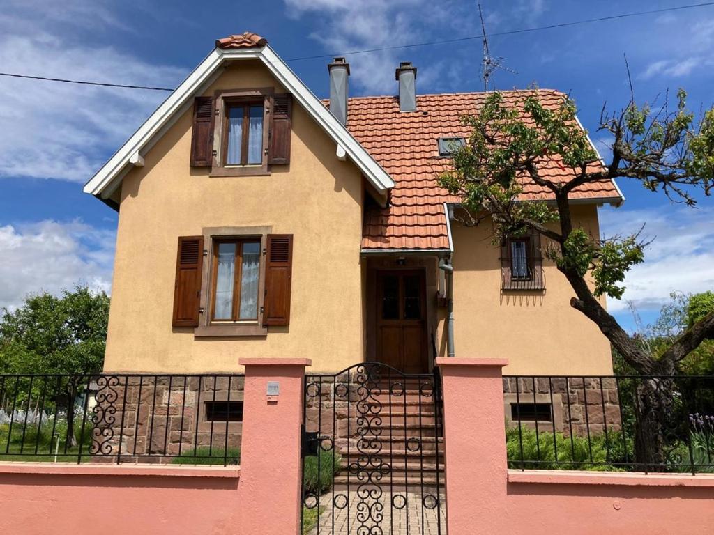 La Maison De Vacances De Colmar Et Son Jardin Exterior foto
