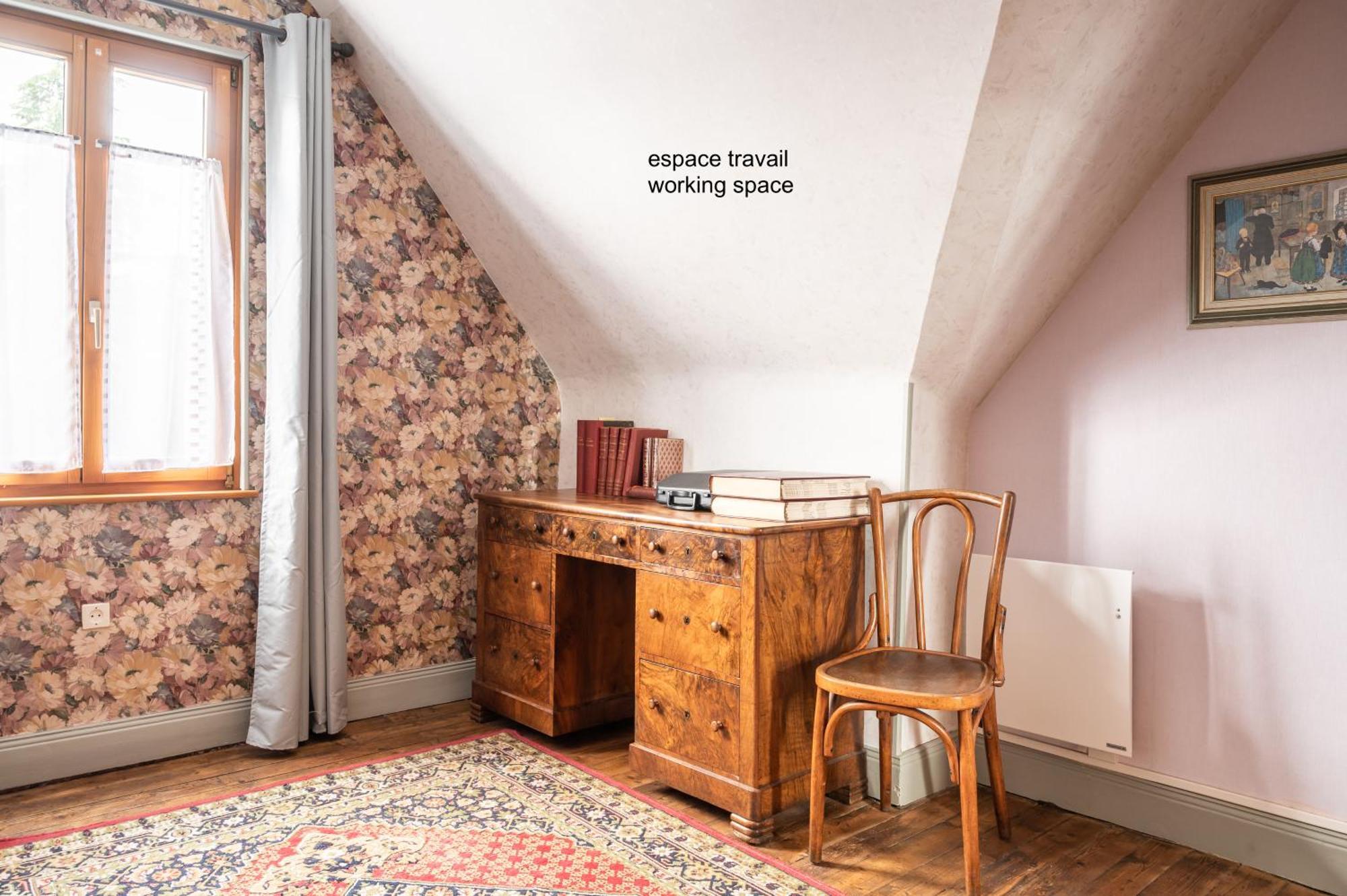 La Maison De Vacances De Colmar Et Son Jardin Exterior foto